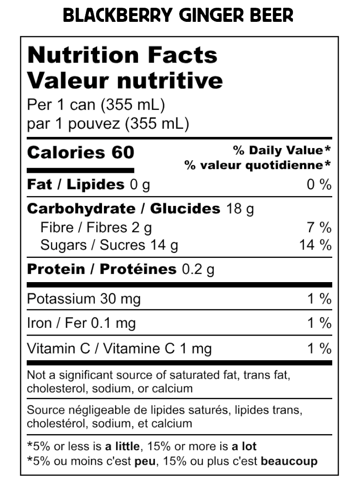 Mabel Brewing Ginger Beer Case Lots